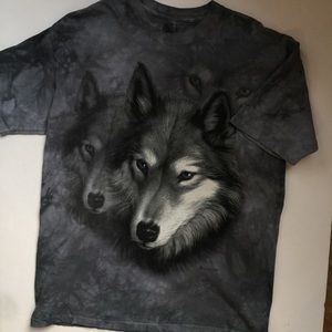 Vintage The Mountain y2k Wolf Shirt